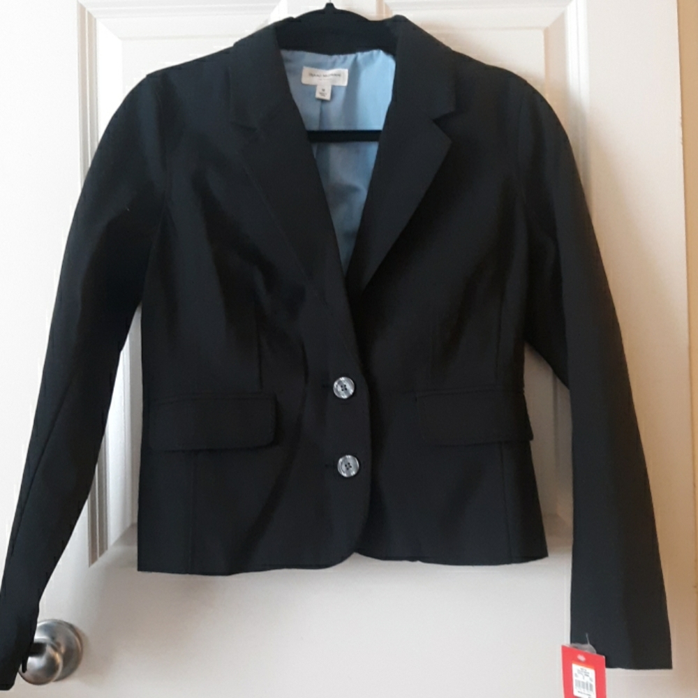 Isaac Mirrahi Black Dress Coat New with Tags